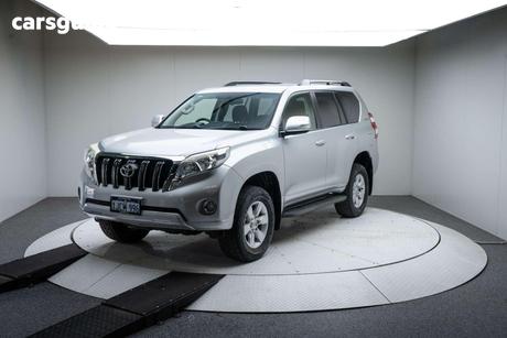 Silver 2014 Toyota Landcruiser Prado Wagon Gxl (4X4)