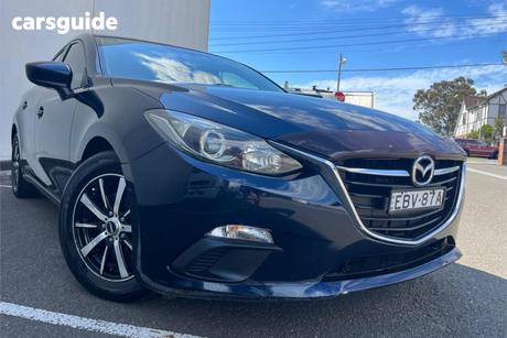 Blue 2013 Mazda 3 Hatchback Neo