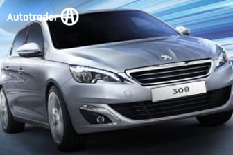 White 2017 Peugeot 308 Hatchback Allure