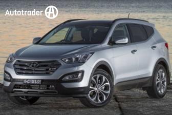 Grey 2013 Hyundai Santa FE Wagon Highlander Crdi (4X4)
