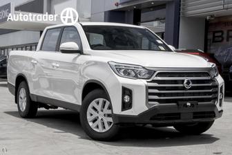 White 2025 KGM Ssangyong Musso Crew Cab Pickup Elx