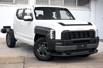 White 2025 Kia Tasman Double Cab Pick Up Sx (4X4) (Std) Body Fender