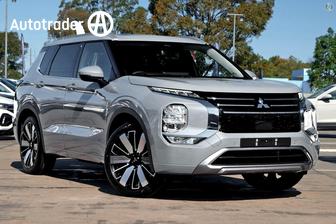 Grey 2025 Mitsubishi Outlander Wagon Exceed 5 Seat (Awd)