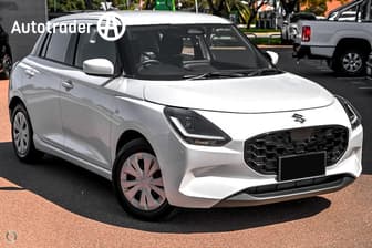 White 2025 Suzuki Swift Hatchback Hybrid