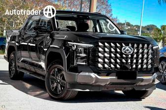 Black 2025 LDV Terron 9 Double Cab Pick Up Origin