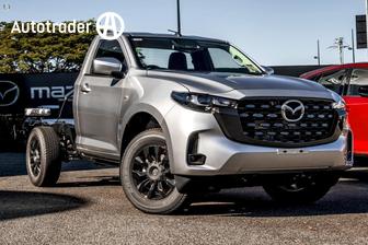 Silver 2026 Mazda BT-50 Freestyle Cab Chassis Xt (4X4)