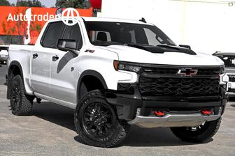 White 2026 Chevrolet Silverado Crew Cab Pickup 1500 Zr2