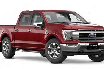 Red 2023 Ford F150 Double Cab Pick Up Lariat Swb (4Wd)