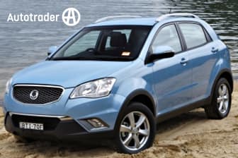 Silver 2013 Ssangyong Korando Wagon S