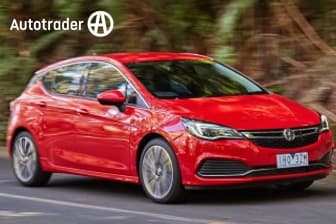 White 2017 Holden Astra Hatchback Rs-V