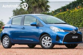 Black 2014 Toyota Yaris Hatchback Ascent