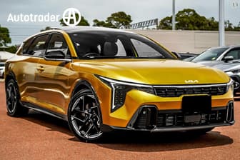 Yellow 2026 Kia K4 Hatchback Gt-Line