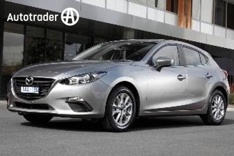 Red 2014 Mazda 3 Hatchback Sp25