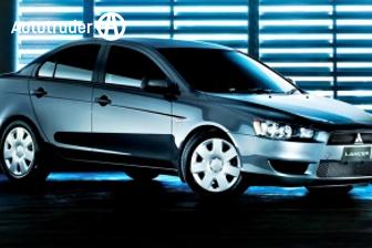 White 2011 Mitsubishi Lancer Sedan Es