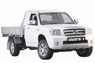 White 2014 ZX Auto Grand Tiger Cab Chassis (4X2)