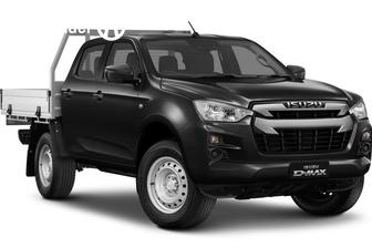 White 2022 Isuzu D-MAX Crew Cab Chassis Sx (4X4)