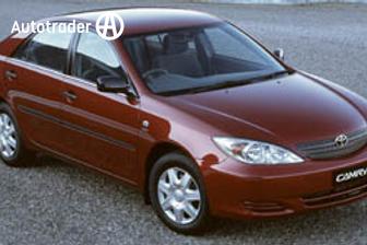 White 2003 Toyota Camry Sedan Altise