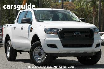 White 2017 Ford Ranger Crew Cab Pickup Xl 2.2 Hi-Rider (4X2)