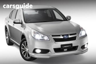 White 2012 Subaru Liberty Sedan 3.6X