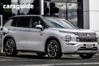 Blue 2025 Mitsubishi Outlander Wagon Phev Aspire 5 Seat (Awd)