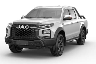 Silver 2024 JAC T9 UTE Dual Cab Pick-up Haven (4X4)