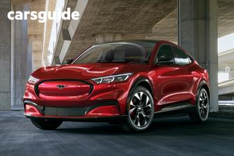 Red 2023 Ford Mustang Mach-E Wagon Premium