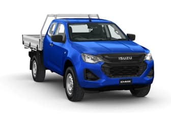 White 2025 Isuzu D-MAX Space Cab Chassis Sx (4X4)