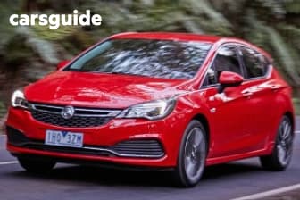 Red 2017 Holden Astra Hatchback R