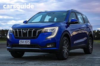 Black 2025 Mahindra XUV700 Wagon Ax7L