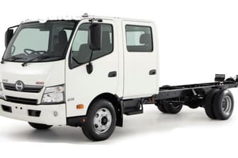 2025 Hino 300 Crew Cab Chassis 617 3870 Wide