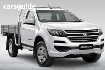 White 2016 Holden Colorado Cab Chassis Ls (4X2)