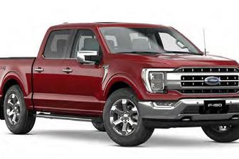 Red 2024 Ford F150 Double Cab Pick Up Lariat Swb (4Wd)