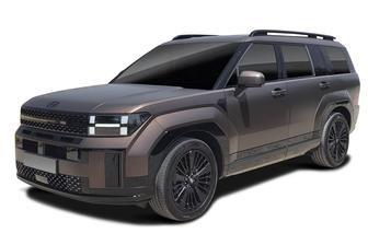 Orange 2025 Hyundai Santa FE Wagon Hev (Awd)