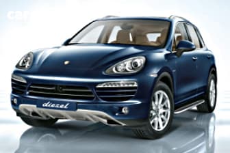 White 2013 Porsche Cayenne Wagon Diesel