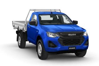 Grey 2025 Isuzu D-MAX Cab Chassis Sx (4X4)