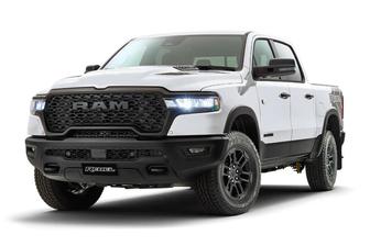 White 2025 RAM 1500 Crew Cab Utility Rebel Hurricane