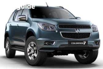White 2014 Holden Colorado 7 Wagon Ltz (4X4)