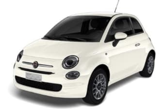 White 2018 Fiat 500 Hatchback Pop