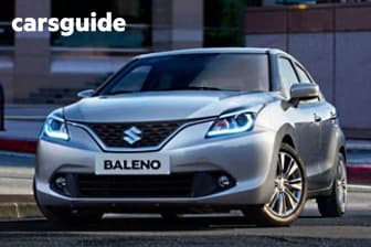Silver 2016 Suzuki Baleno Hatchback Glx Turbo