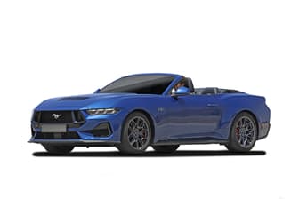 Blue 2025 Ford Mustang Convertible Gt 5.0 V8