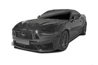 Silver 2025 Ford Mustang Fastback Dark Horse