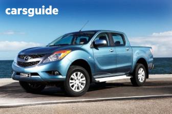 Red 2012 Mazda BT-50 Dual Cab Utility Xtr (4X4)