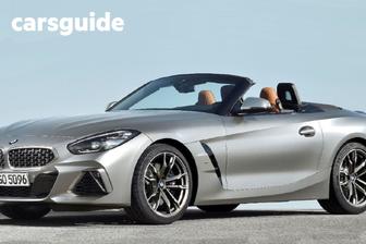 Black 2019 BMW Z4 Roadster Sdrive 20I M-Sport