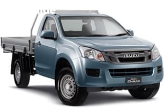 White 2017 Isuzu D-MAX Cab Chassis Sx (4X4)