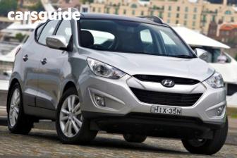 Blue 2012 Hyundai IX35 Wagon Highlander (Awd)