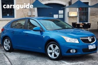 White 2014 Holden Cruze Hatchback Equipe