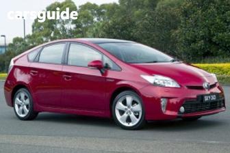 Red 2013 Toyota Prius Hatchback I-Tech Hybrid