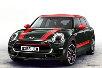 Red 2017 Mini Clubman Wagon John Cooper Works All 4