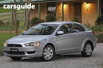 Silver 2009 Mitsubishi Lancer Hatchback Es Sportback