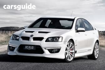 Black 2012 HSV Clubsport Sedan R8